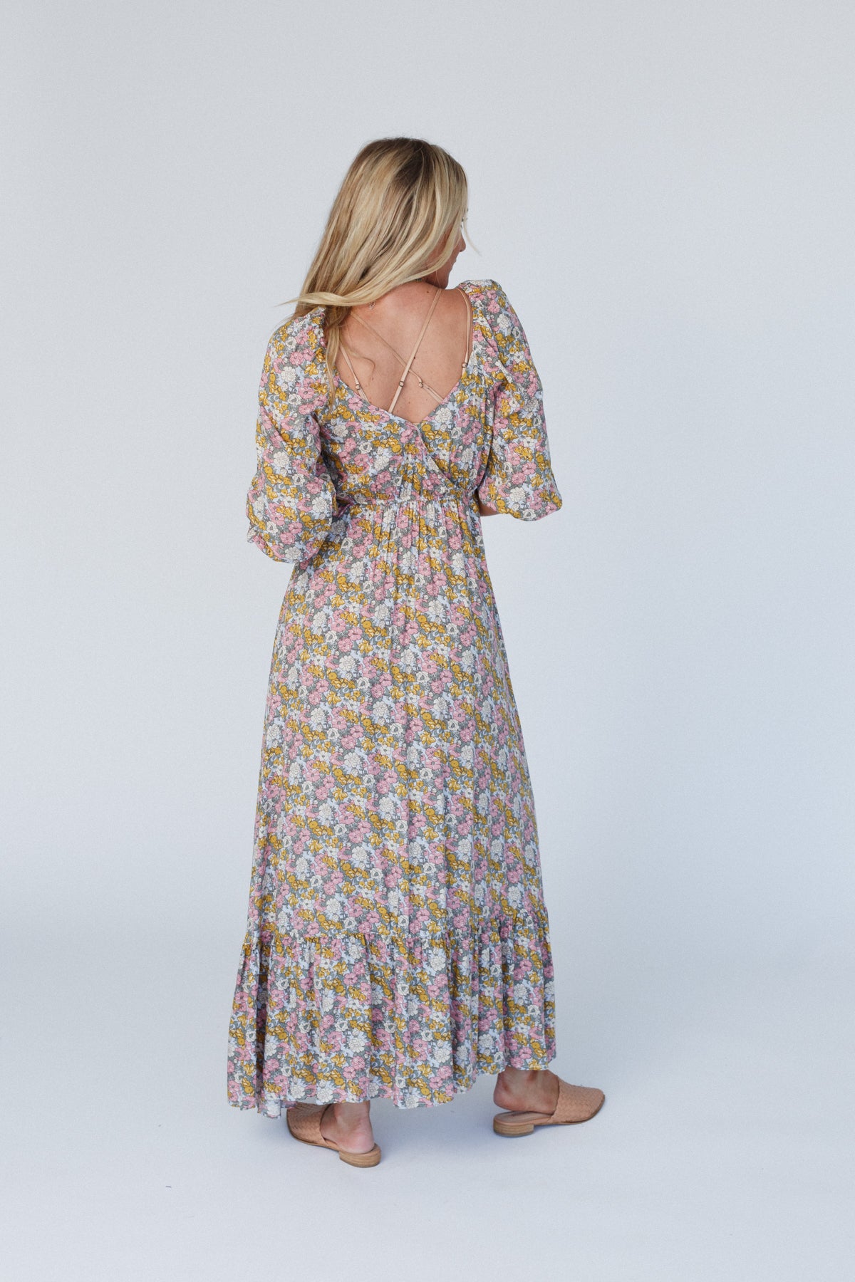 Reflections Floral Maxi Dress - Multi