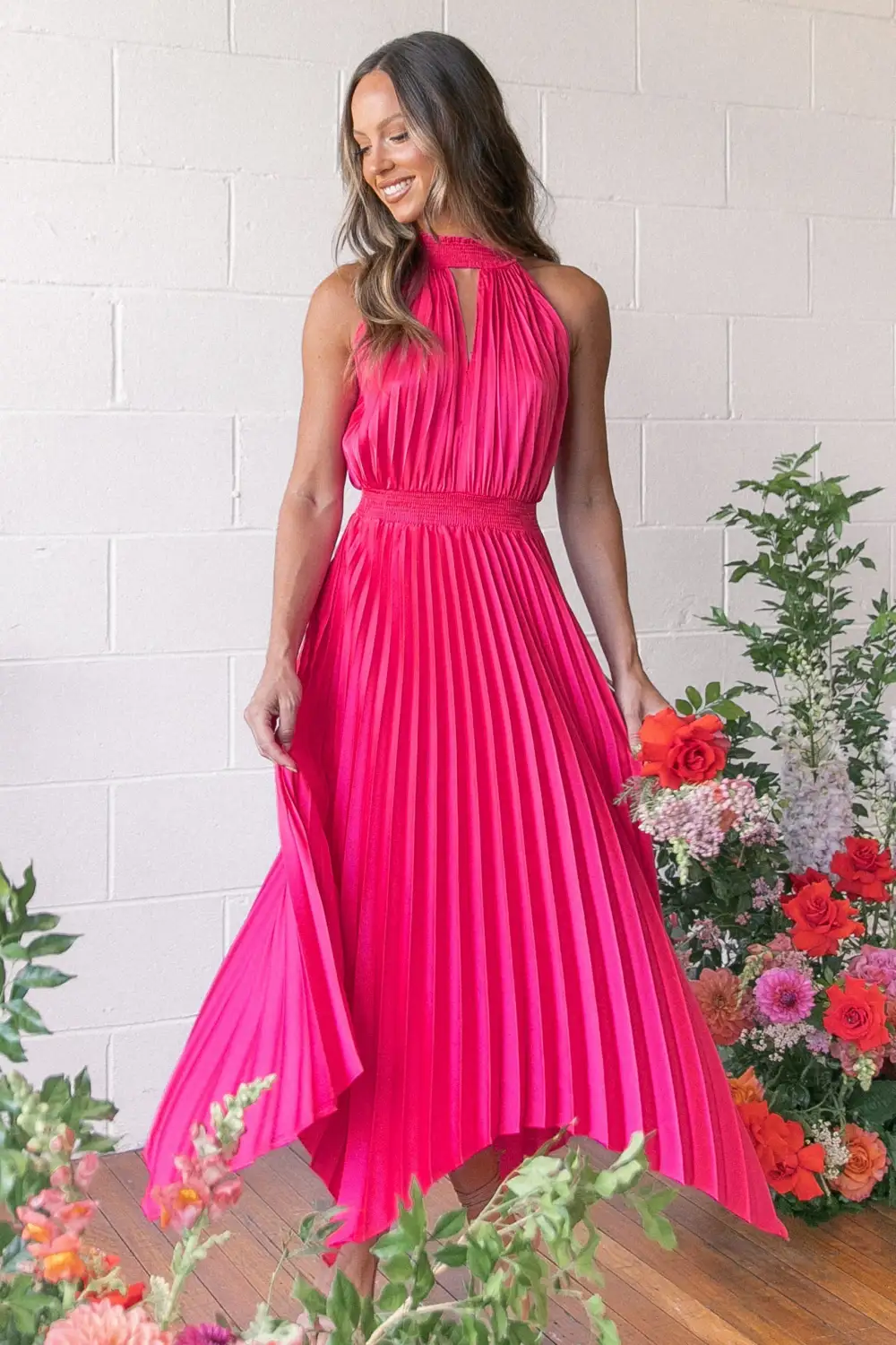 Dominique Dress - Pink