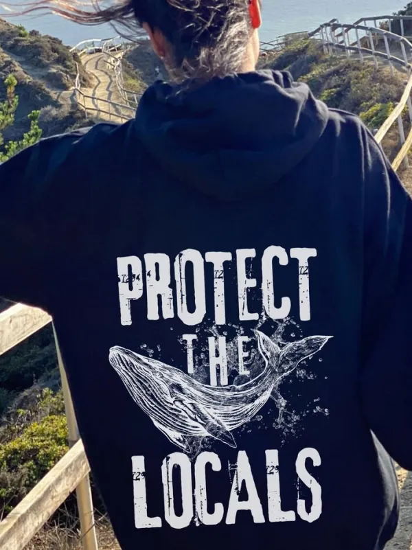 Respect The Local Whales Hoodie