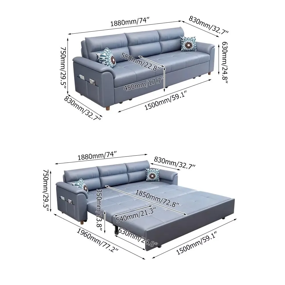 VENTA ESPECIAL-Sofá cama plegable multifuncional para el hogar