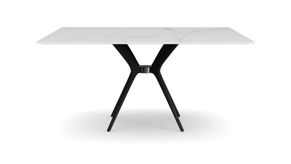 Icon Square Dining Table White